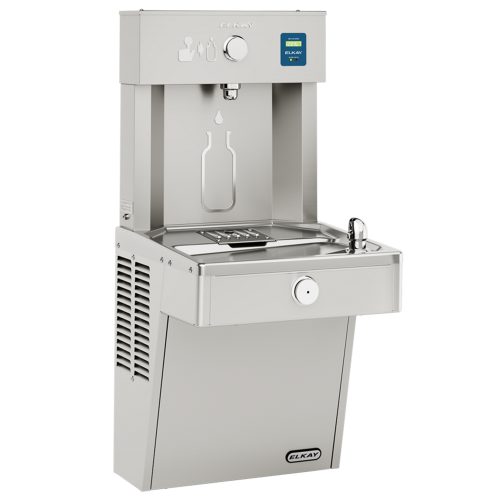 Elkay EZH20 Vandal-resistant Wall-mounted Drinking Fountain and Bottle Refill Station