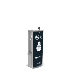 Aquafil Solo 700BF Drinking Fountain and Water Bottle Refilling Station in Basix Template