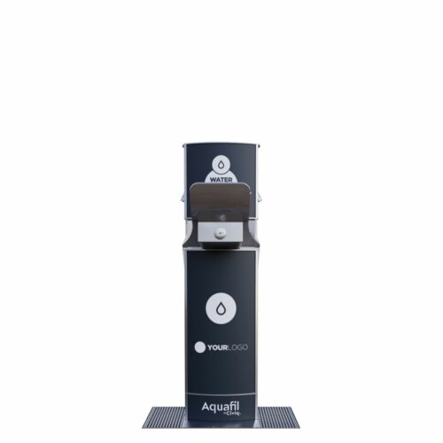 Aquafil FlexiFountain 1200BF Drinking Water Fountain and Bottle Refilling Station Front View