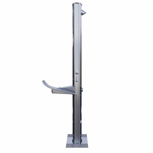 Aquafil FlexiShower Single-sided with Drinking Fountain Left-Side View