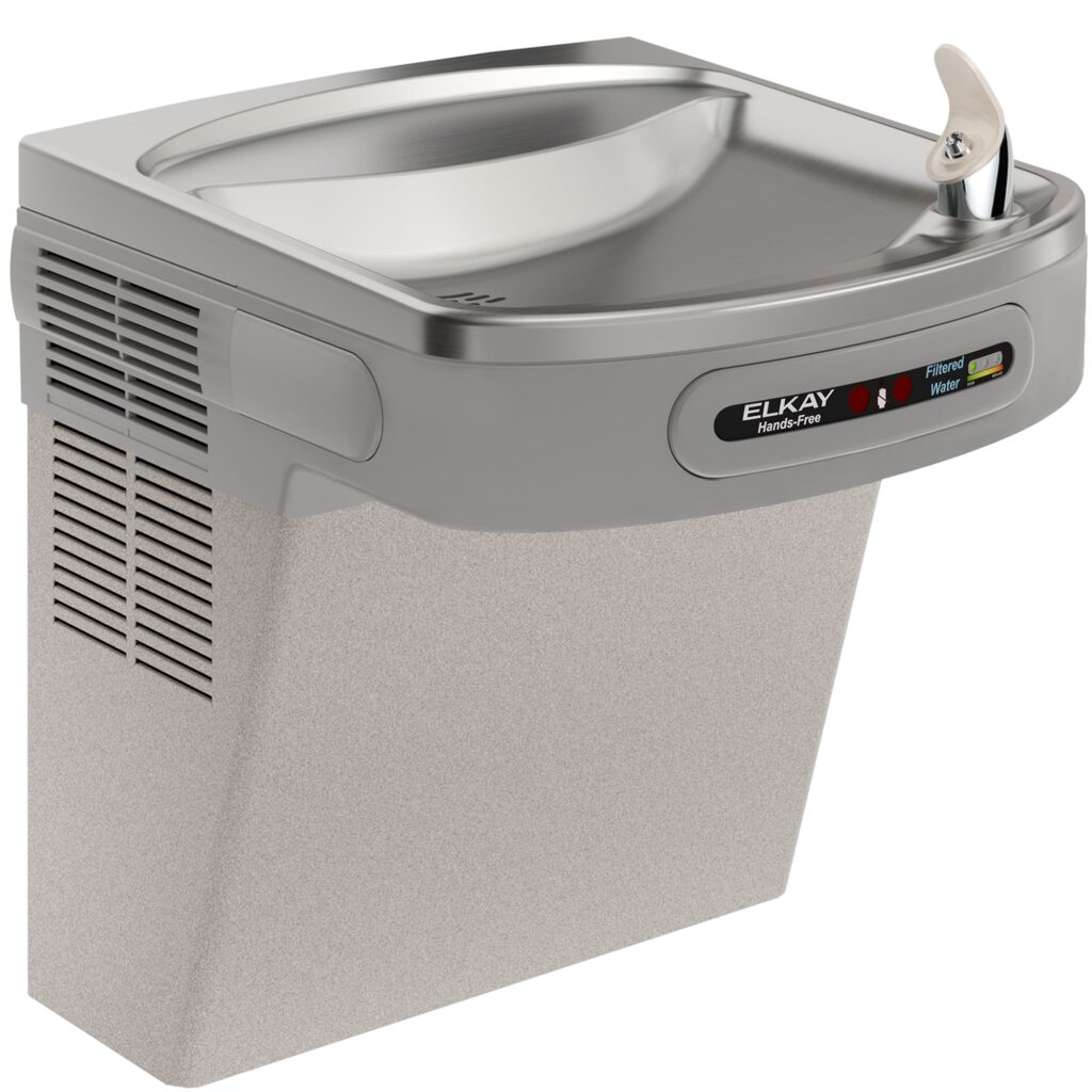 Elkay Easy Touch Drinking Fountain with Hands-free Sensor features