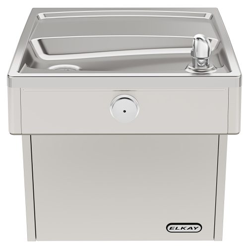 Elkay Wall Mounted Vandal-Resistant Drinking Fountain Front View