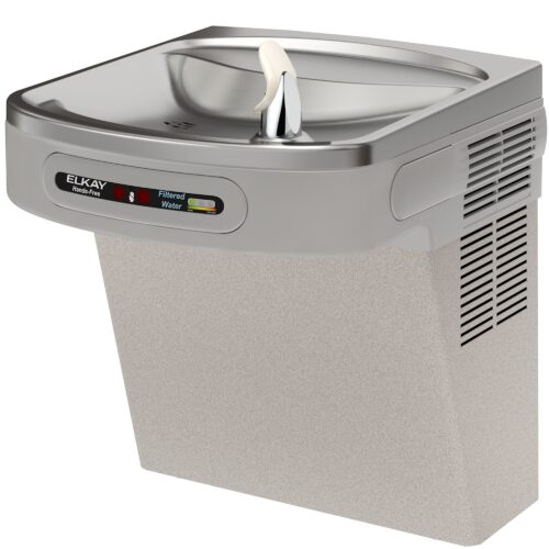 Elkay Easy Touch Drinking Fountain with Hands-free Sensor features Left Side View