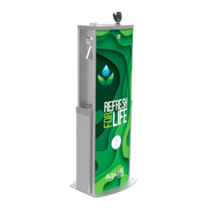 Aquafil Solo Drinking Water Station with Ecology Artwork Template