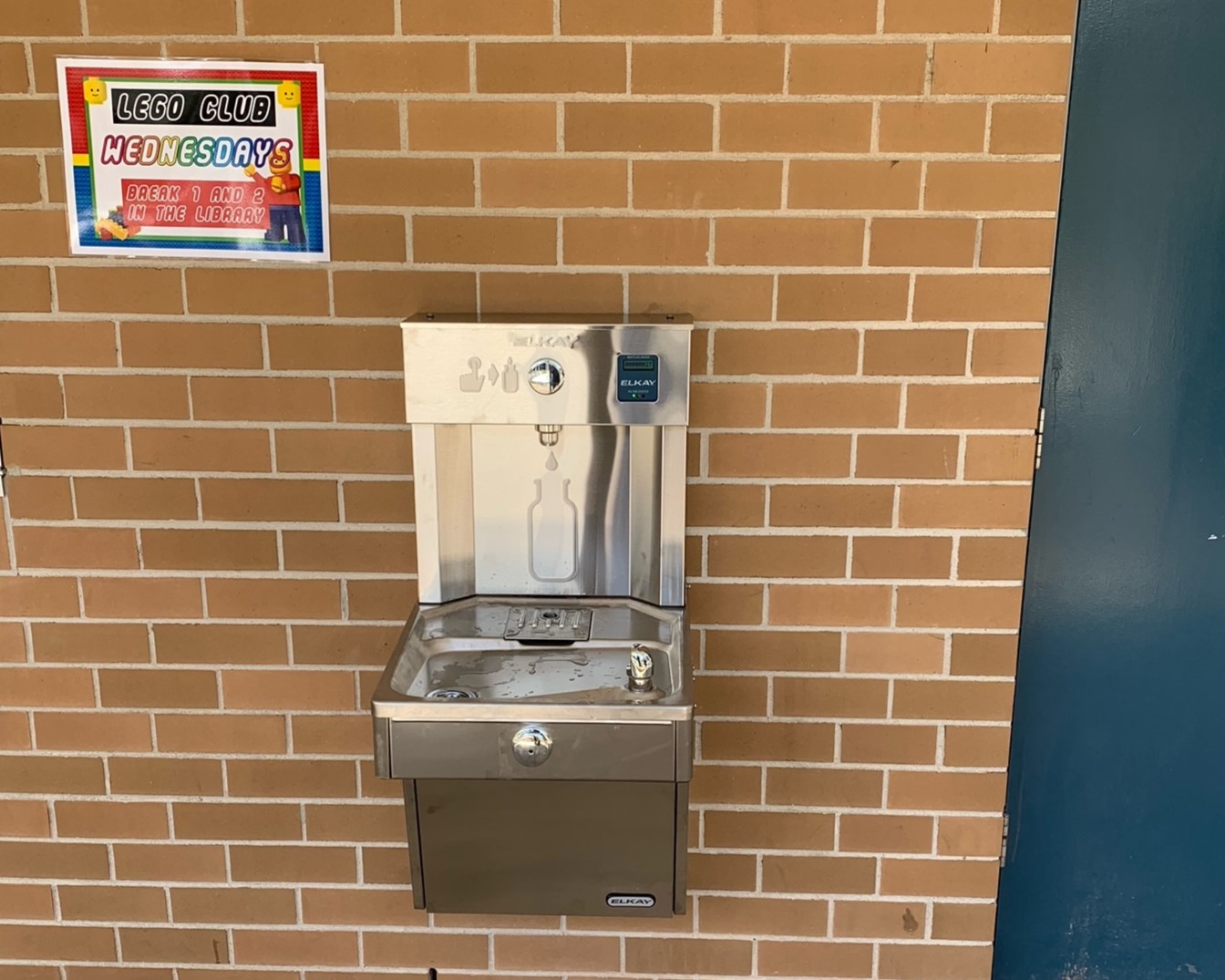 School Drinking Fountain MakeOver